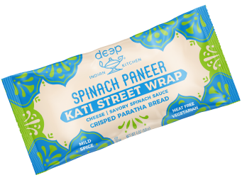 Kati Spinach Paneer