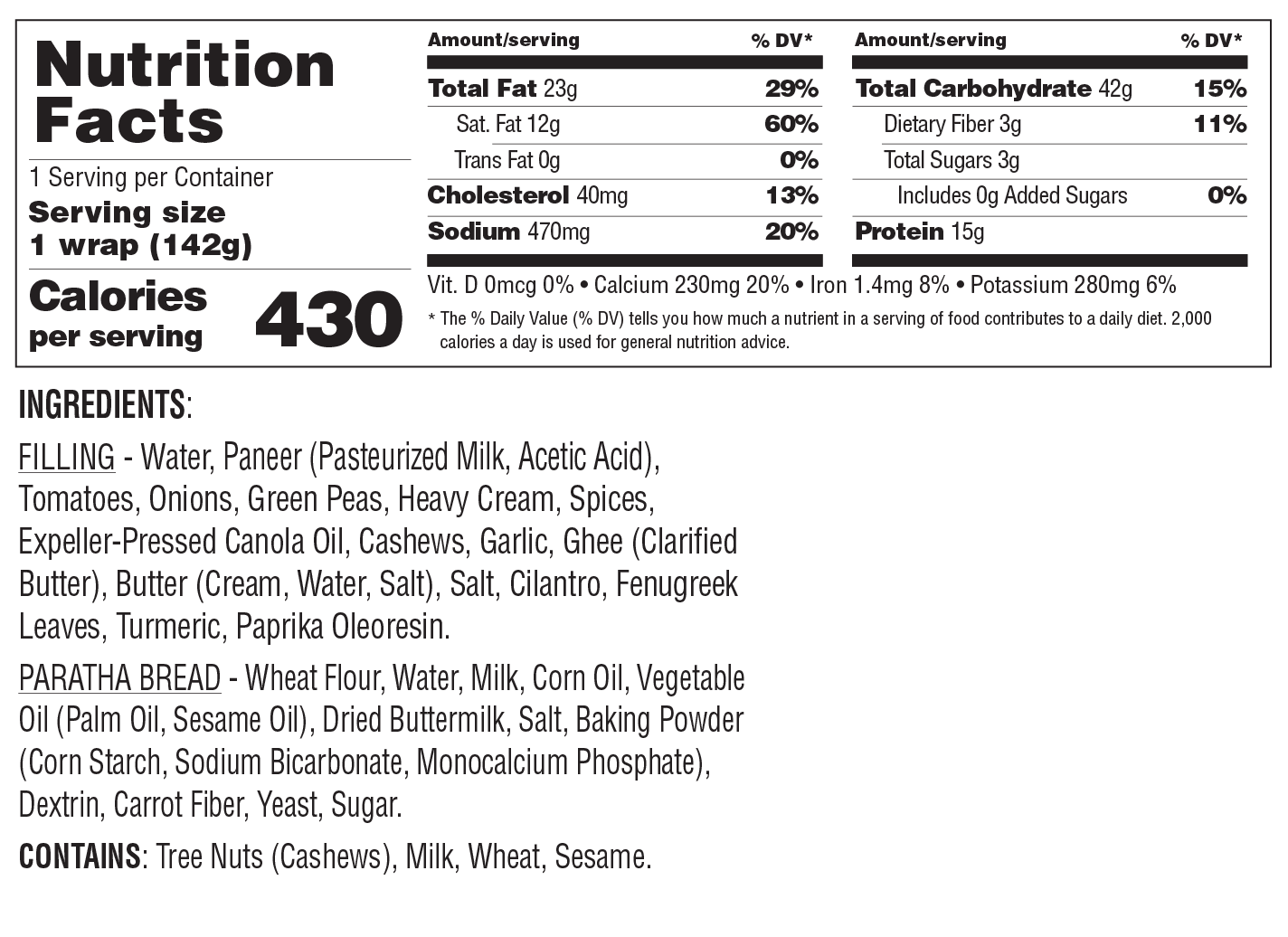 Nutrition